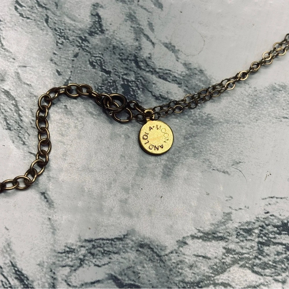 Elegant Gold Necklace with Initial and Pearl